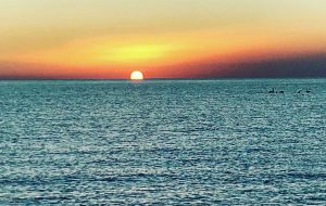 Sunrise in Larnaca - Cyprus